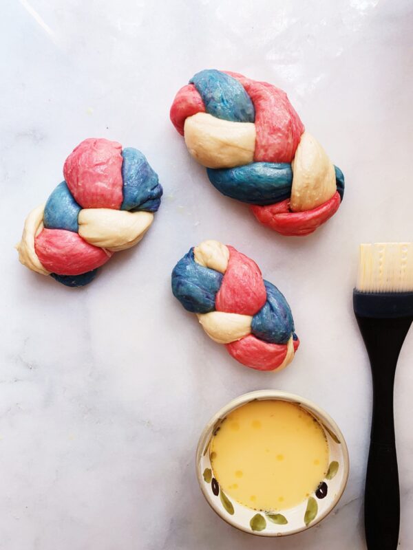 Red White & Blue Challah - Rebekah Lowin