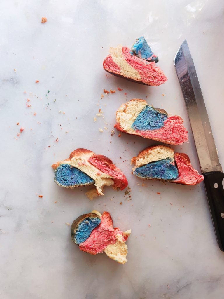 Red White & Blue Challah