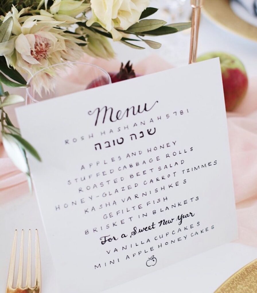 6 Rosh Hashanah Dinner Menus to Try This Year Rebekah Lowin