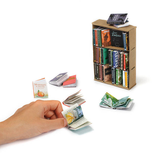 miniature library gift for kids