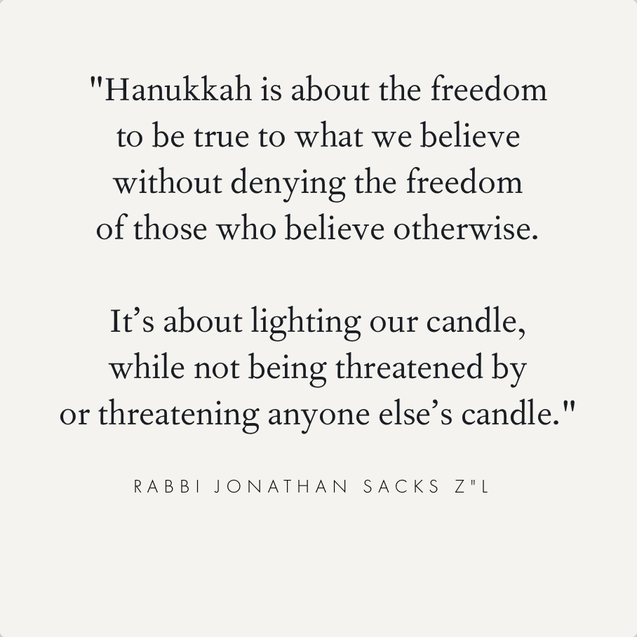 hanukkah quotes rabbi sacks