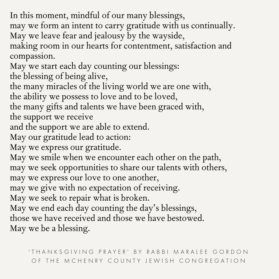 Meaningful Jewish Thanksgiving Prayers And Readings Rebekah Lowin