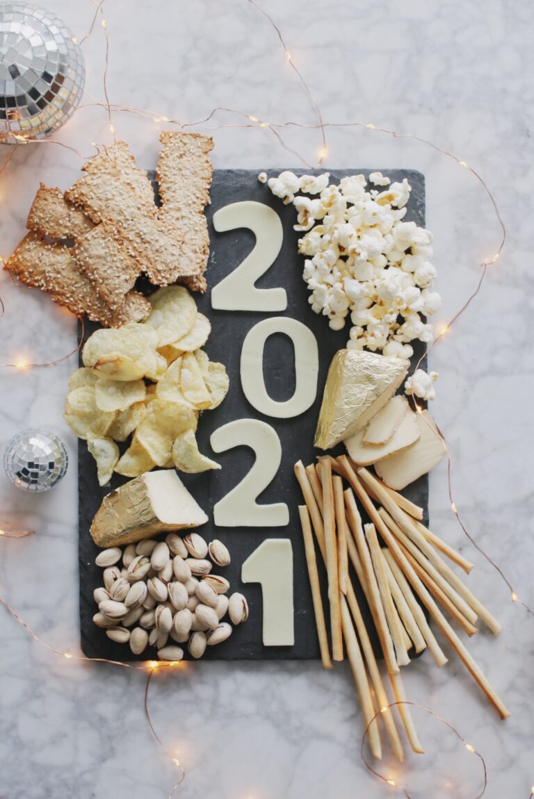 An Easy New Year’s Cheese Board