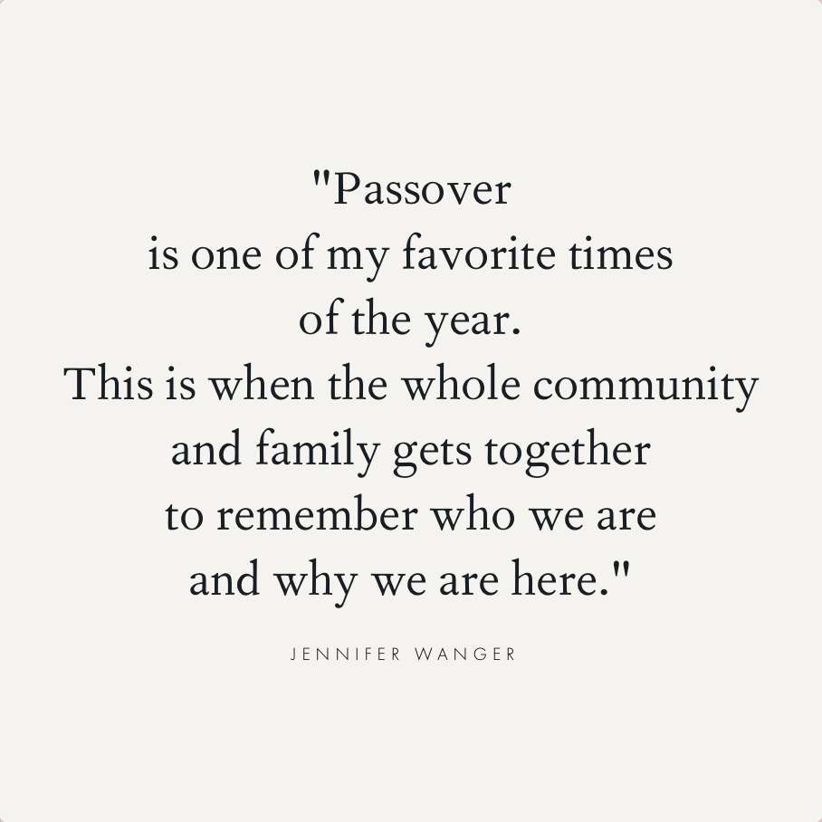 passover quotes jennifer wanger
