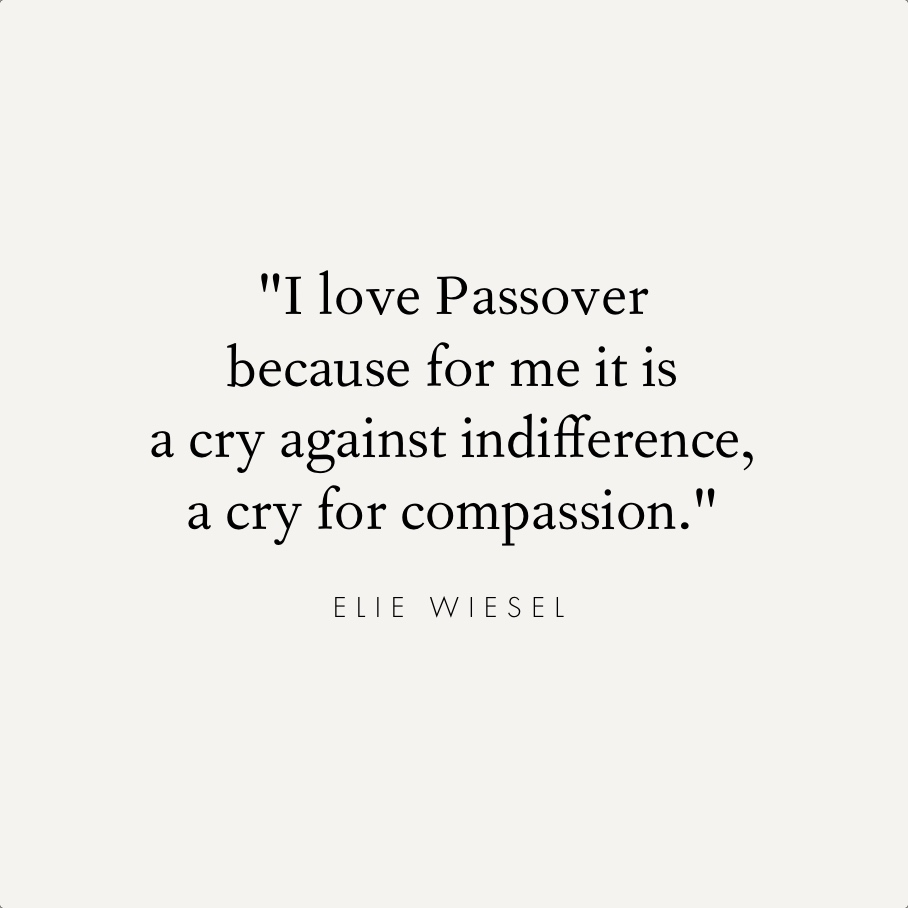 passover quotes elie wiesel