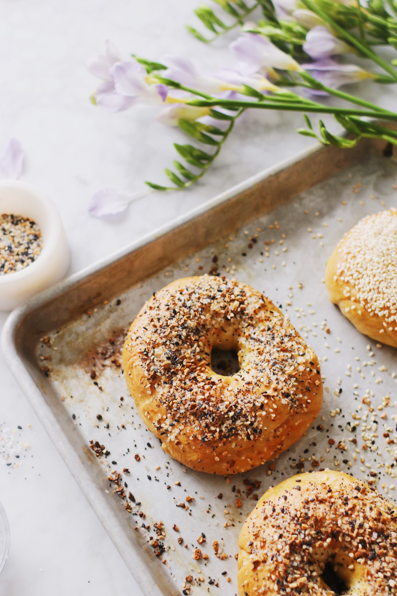 how to make everything bagels