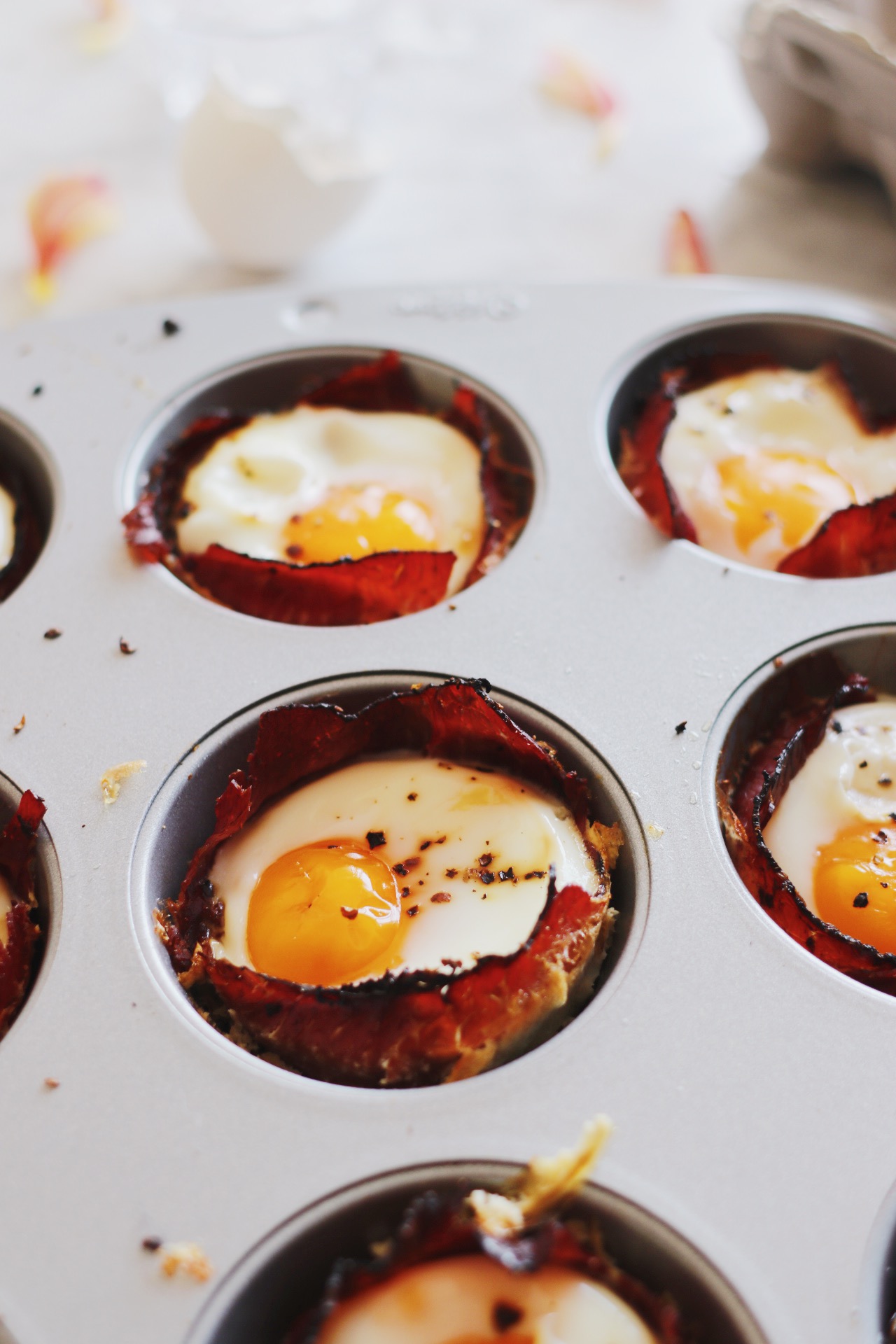 pastrami egg cup recipe