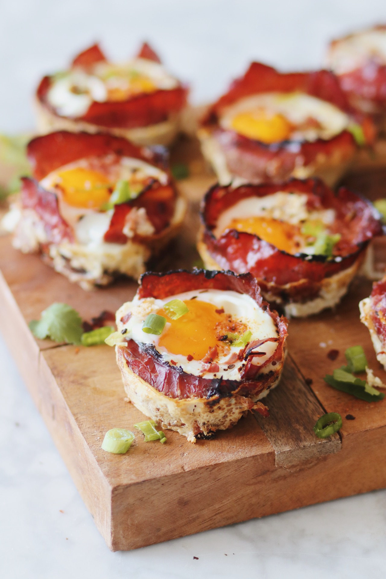 pastrami egg cups muffin tin breakfast brunch recipe