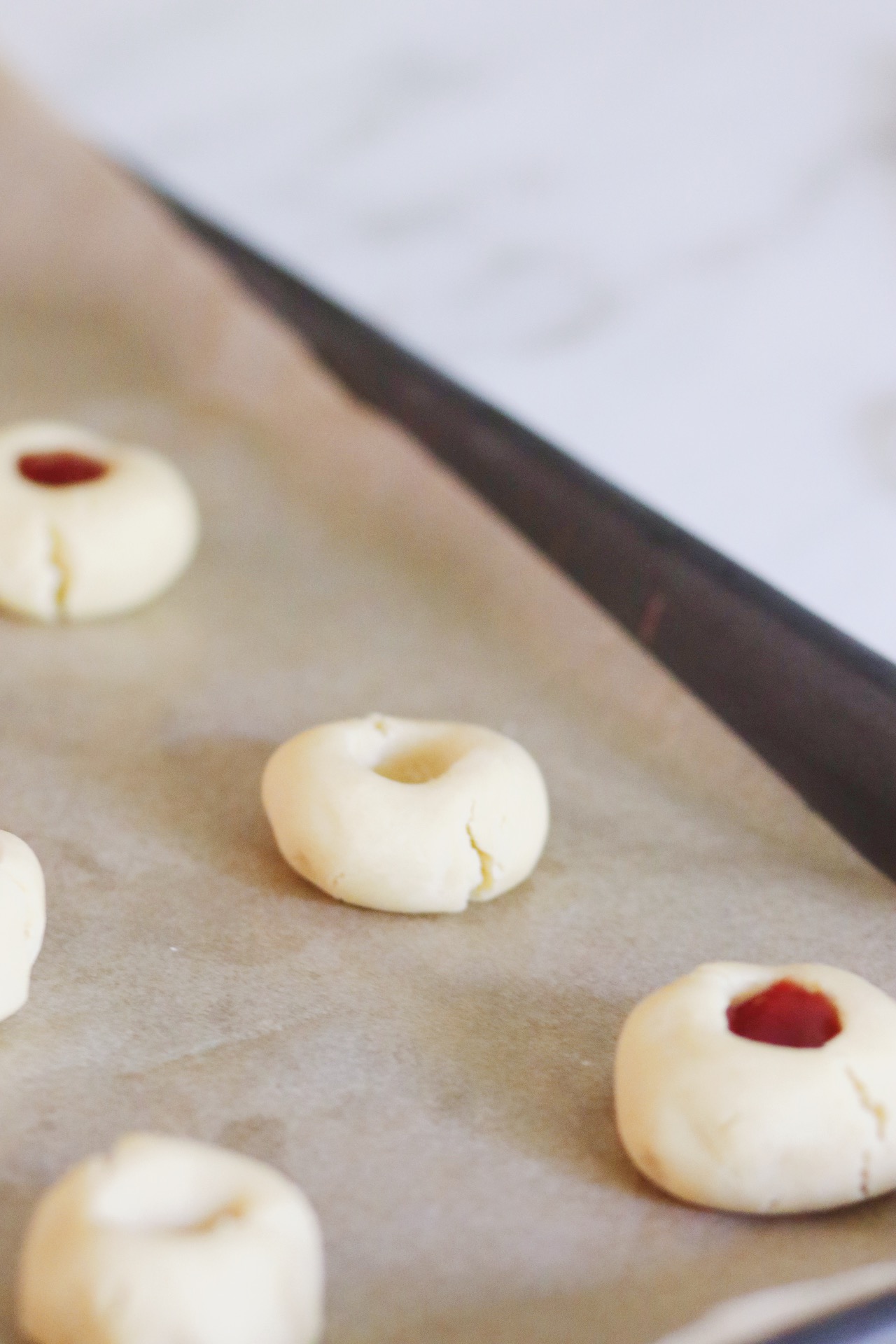 apple thumbprint cookies recipe