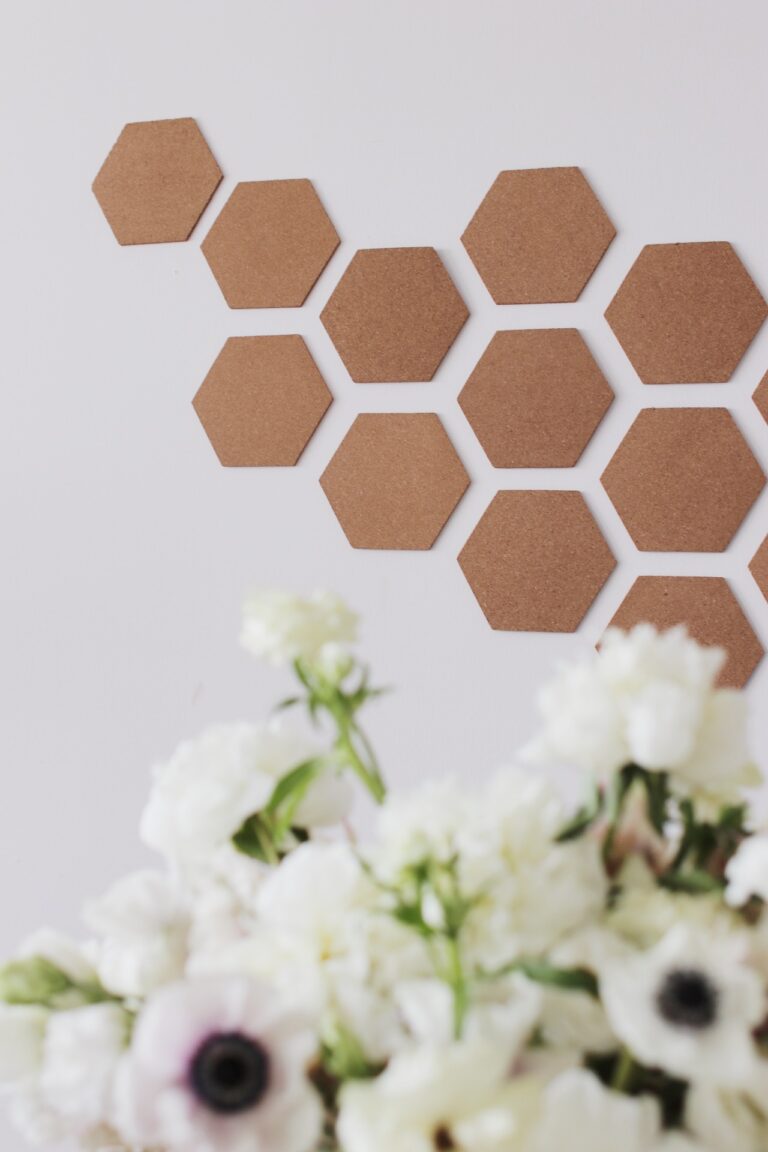 DIY Honeycomb Wall Decorations