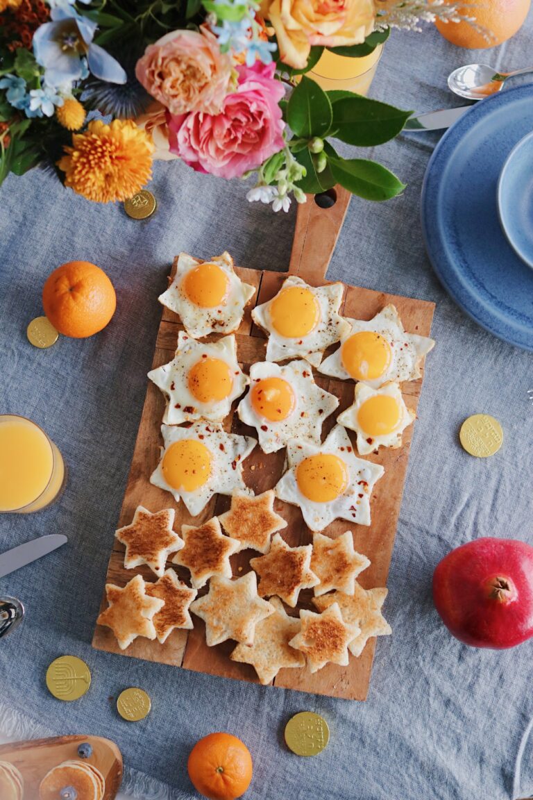 Cookie Cutter Eggs and Toast