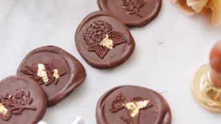 DIY Chocolate Gelt Wax Seals