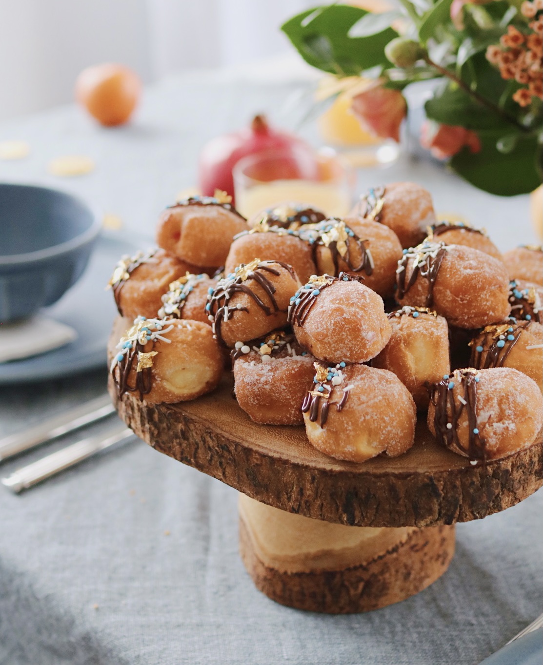 how to elevate store-bought sufganiyot