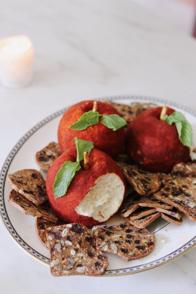 Herby Apple Cheese Ball